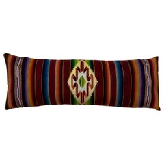 Single Vintage Decorative Saltillo Blanket Pillow