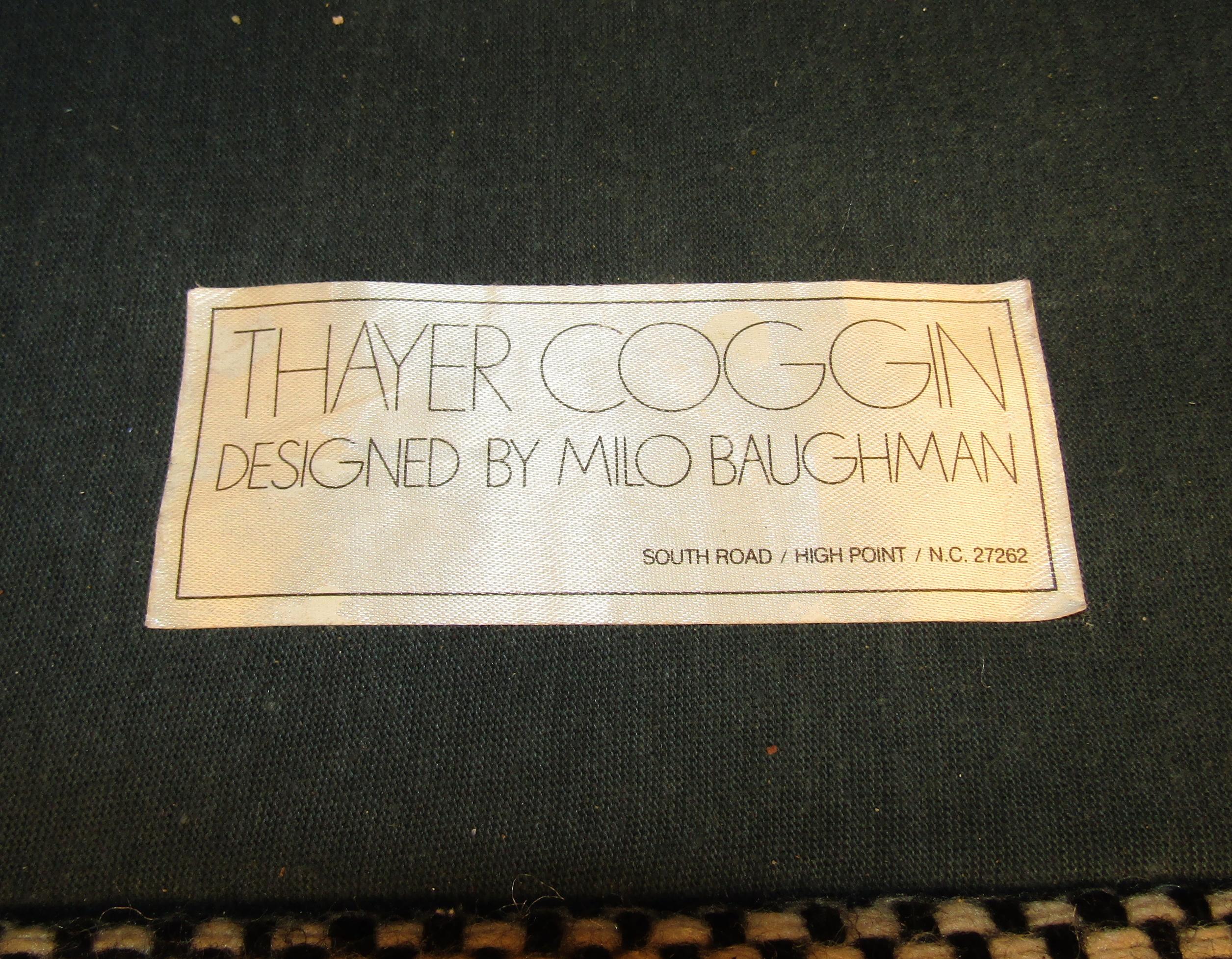 Mid-20th Century Single Vintage Modern Milo Baughman Chair