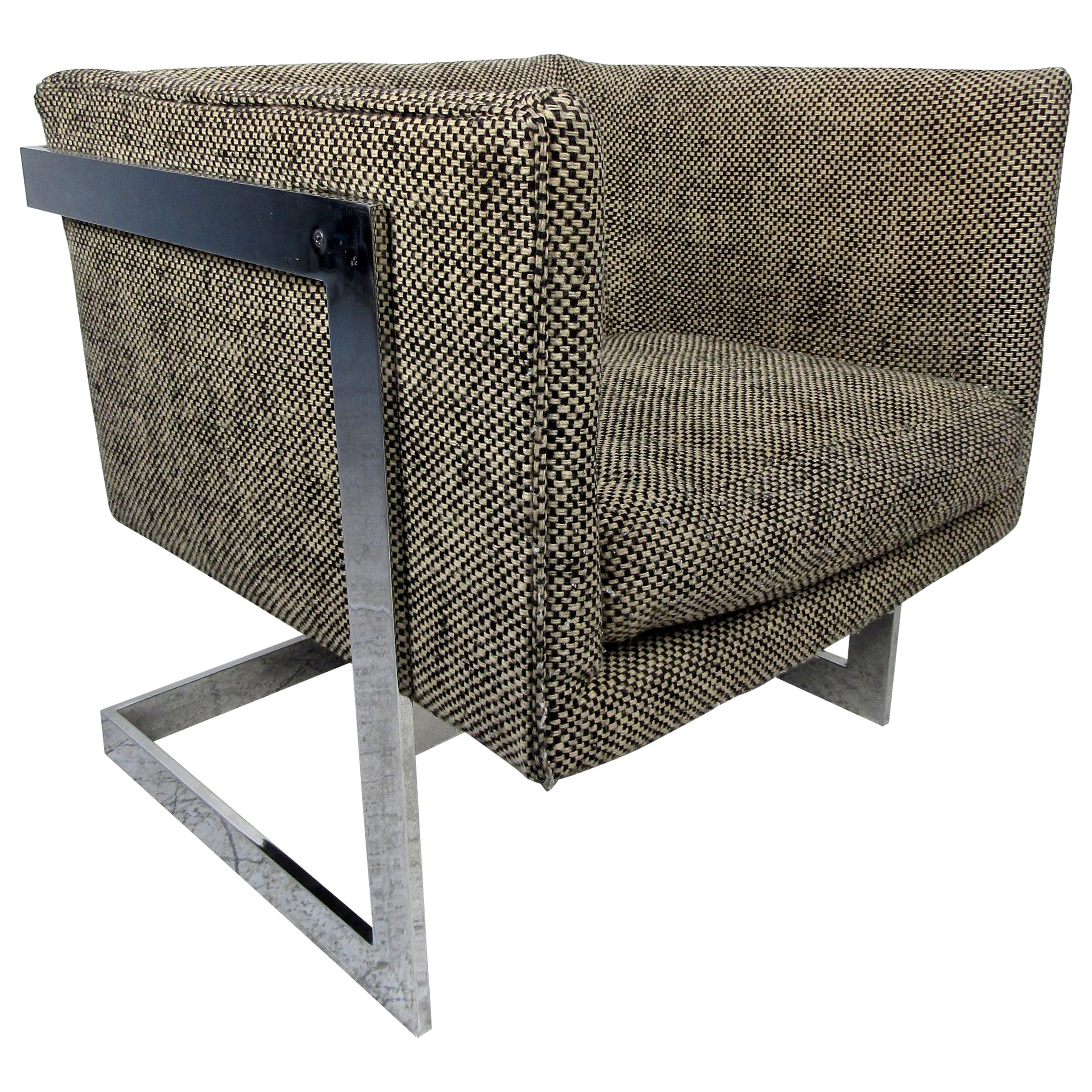 Single Vintage Modern Milo Baughman Chair