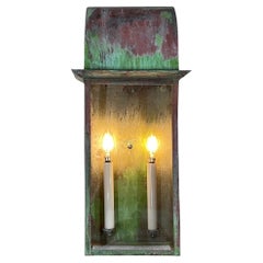 Single Vintage Wall Hanging Brass Lantern