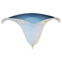 Single wall lamp attributed to a Venini production