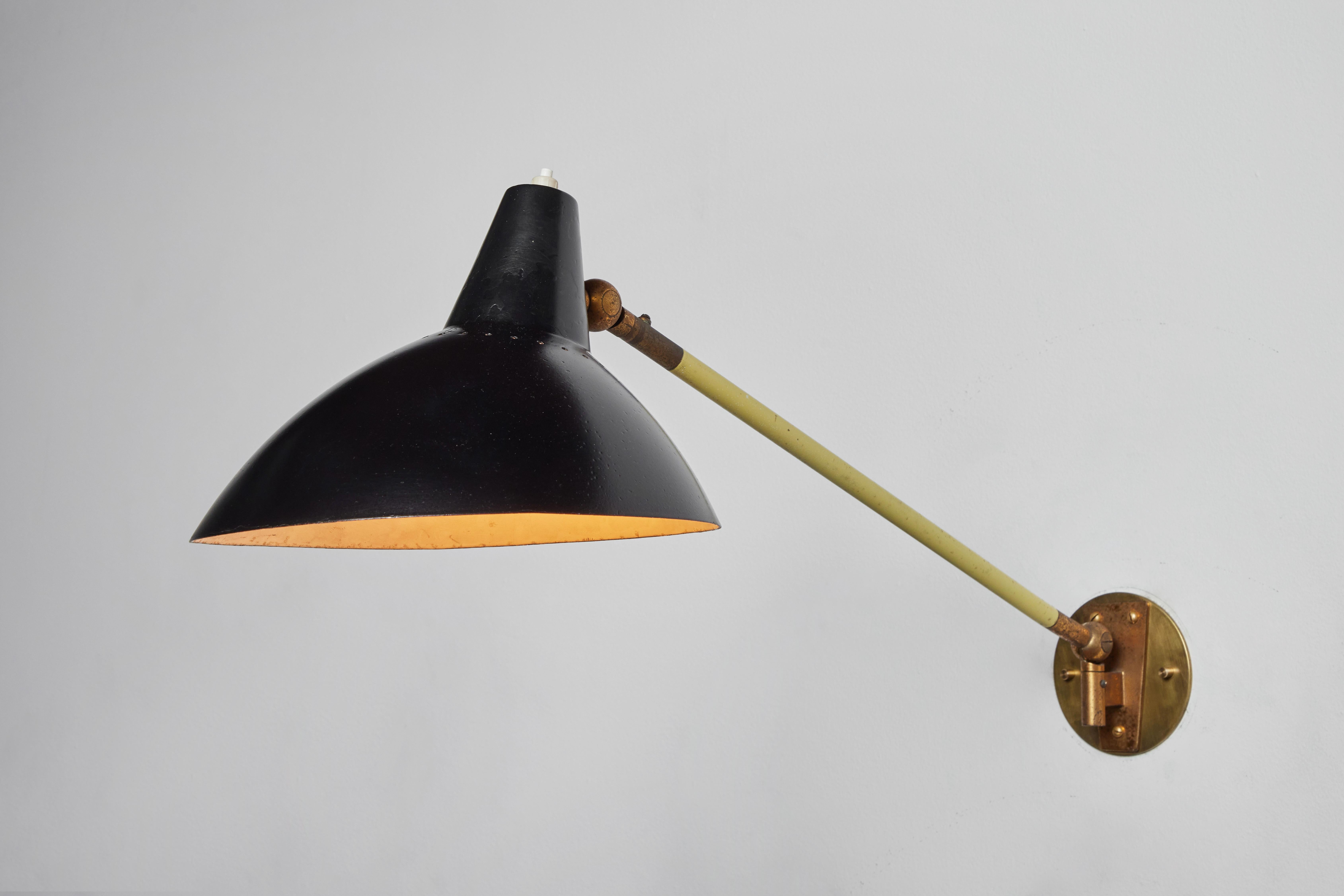 Eames PR BOWL SCONCE LAMP Lights ITALIAN Mid-Century ARTELUCE Eames STILNOVO Deco 