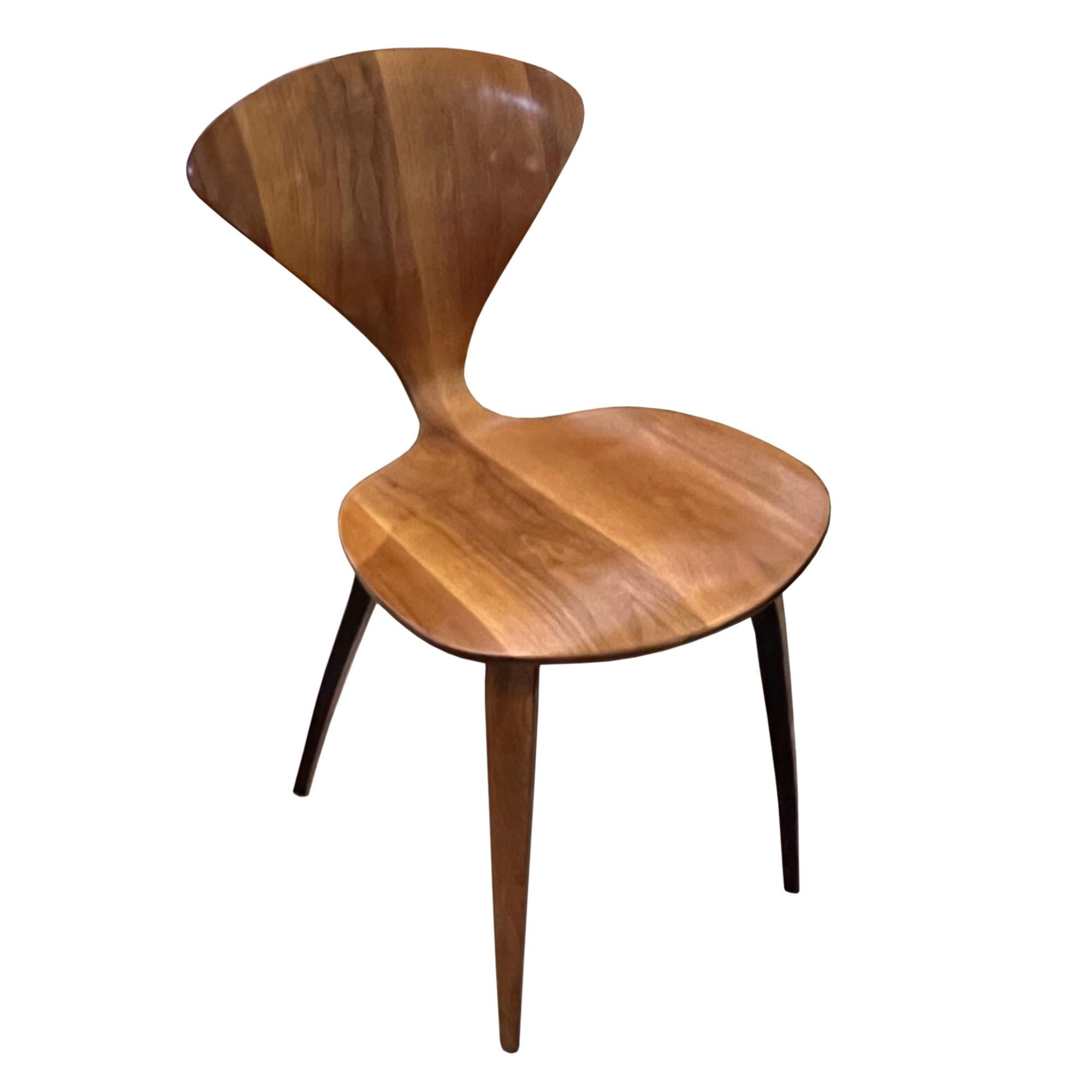 Late 20th Century Single Walnut Cherner Chair