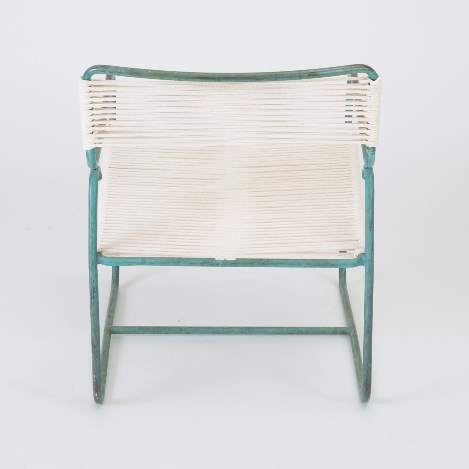 Bronze Single Wide Lounge Chair by Walter Lamb for Brown Jordan