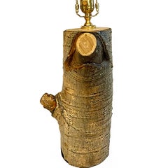 Single Wood Lamp
