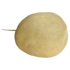 Lampe de table ou lampadaire Singleton en pierre de roche des années 1970 en fibre de verre avec grains de marbre