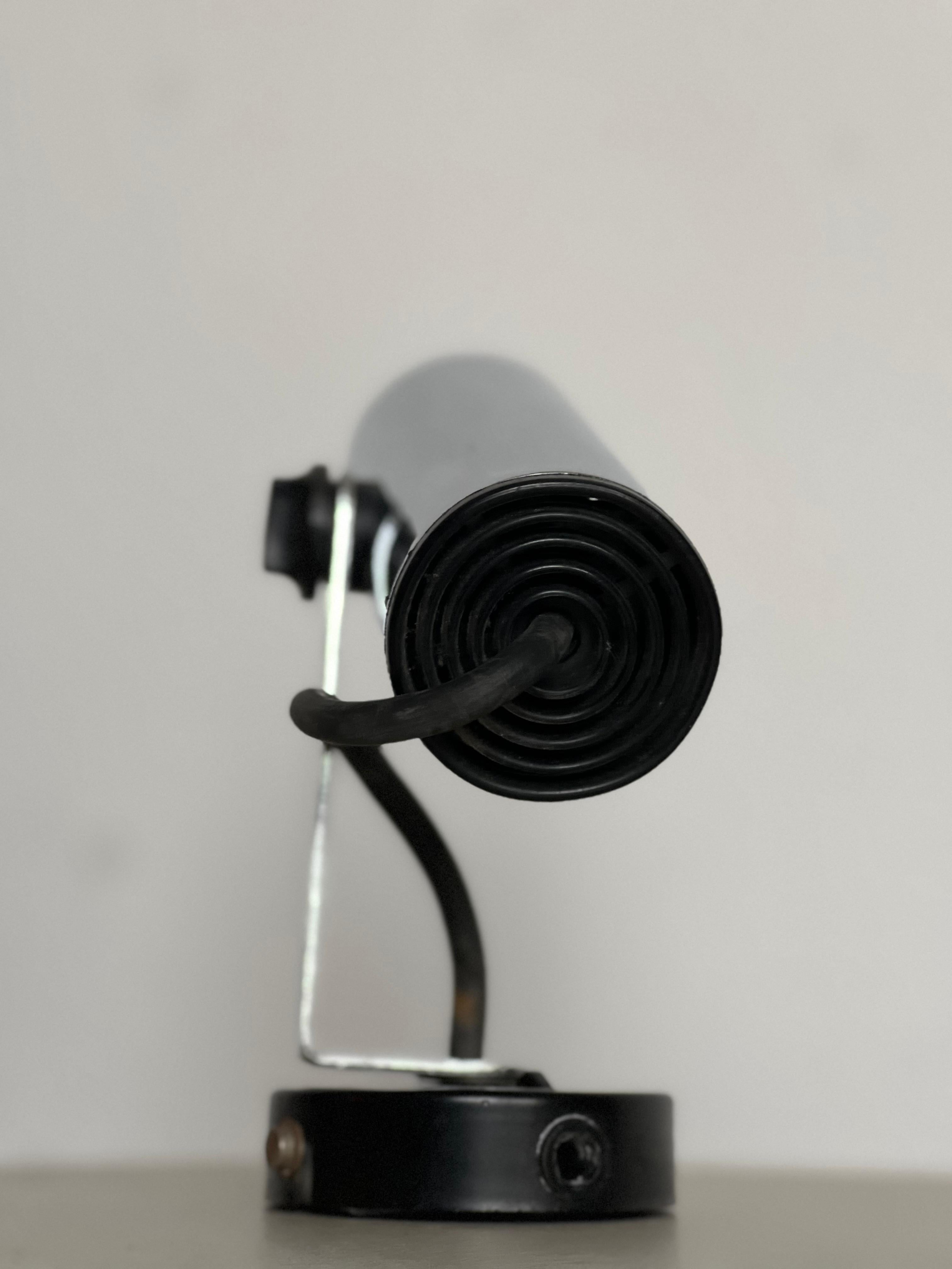 Rare Chrome Italian Spotlight by Targetti Sankey 1970's - Vintage lighting spot For Sale 13