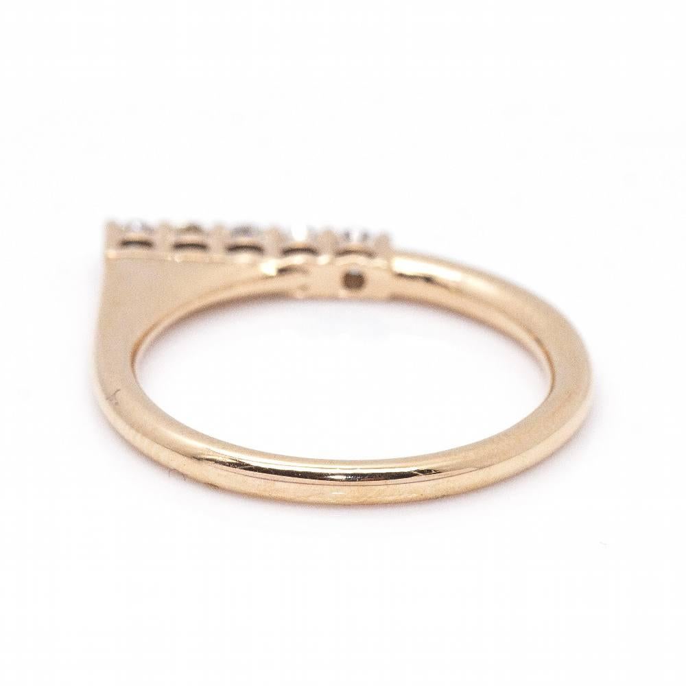 SINGULAR Ring in Gold and Diamonds In New Condition For Sale In BARCELONA, ES