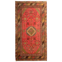 Sinkiang or Samarkanda Vintage Carpet