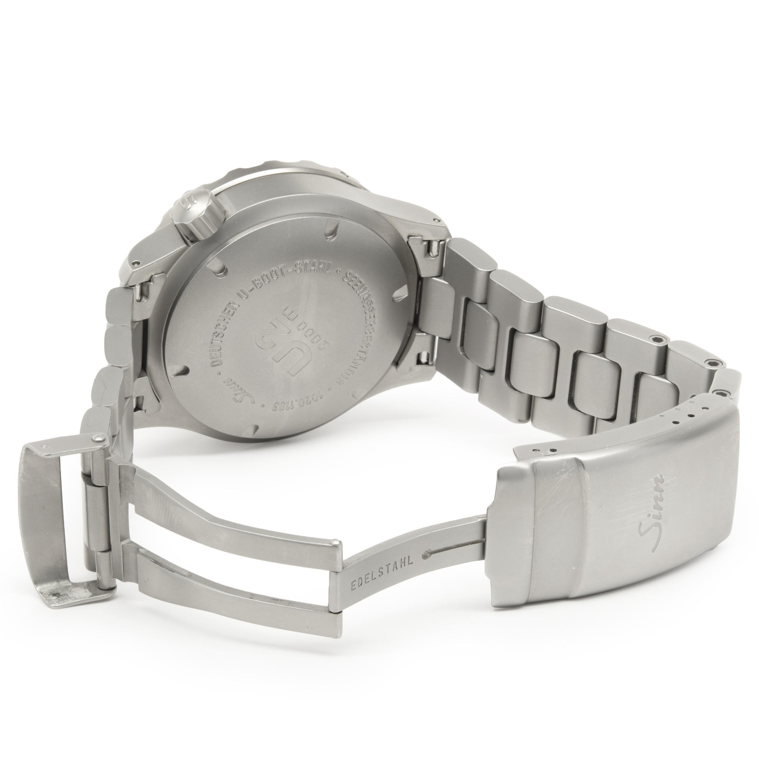 Edelstahl U2 Dive / GMT Herren