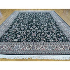 Sino Kashan Dense Weave Handmade Oriental Rug