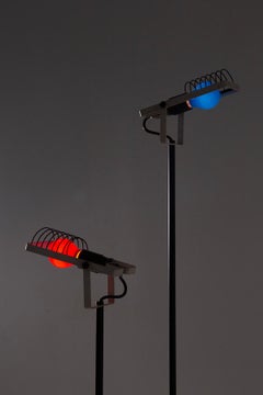 Sintesi Pair floor lamp by Ernesto Gismondi for Artemide
