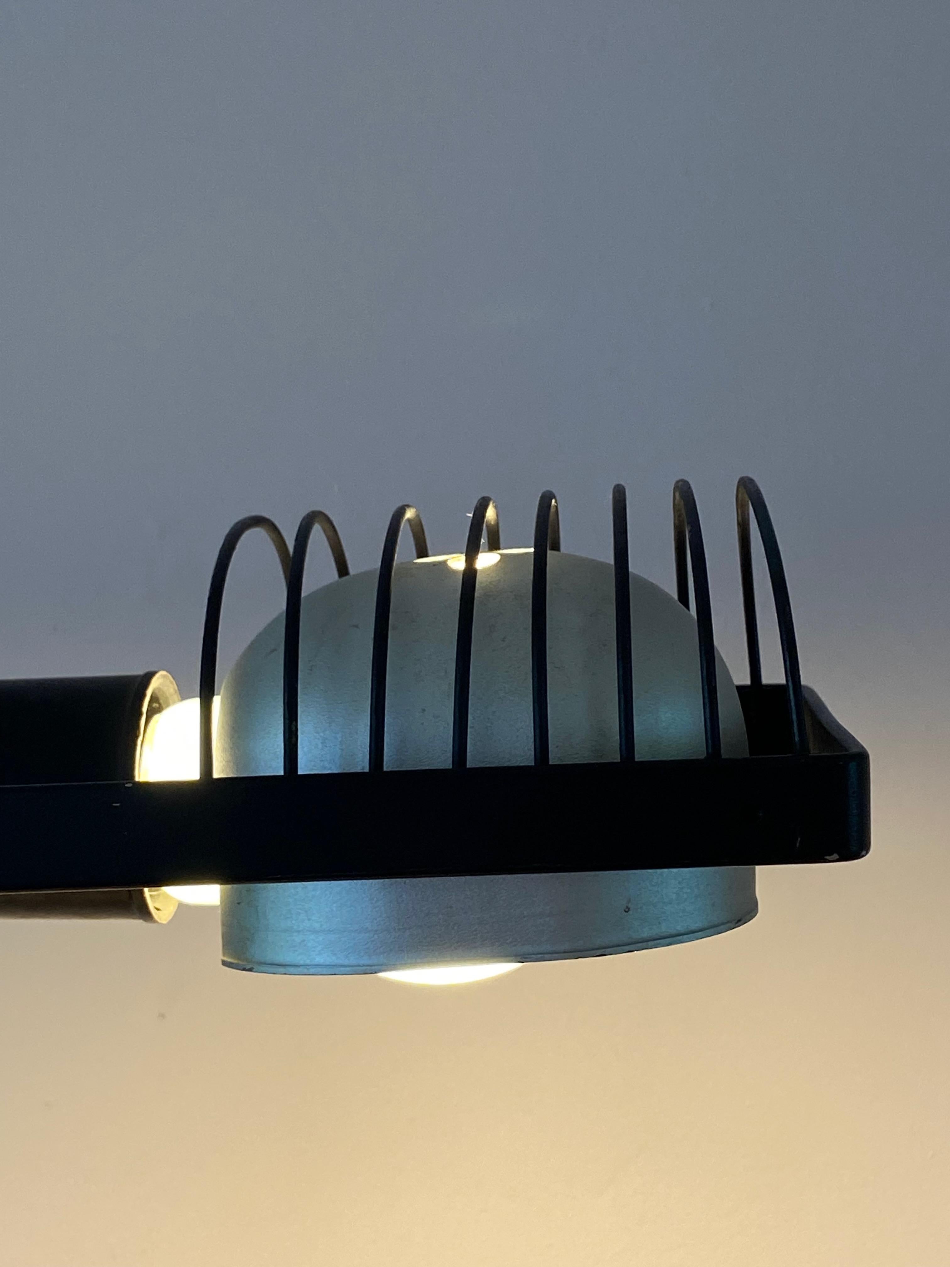 Metal Sintesi Table Lamp Design by Ernesto Gismondi for Artemide 1970s For Sale
