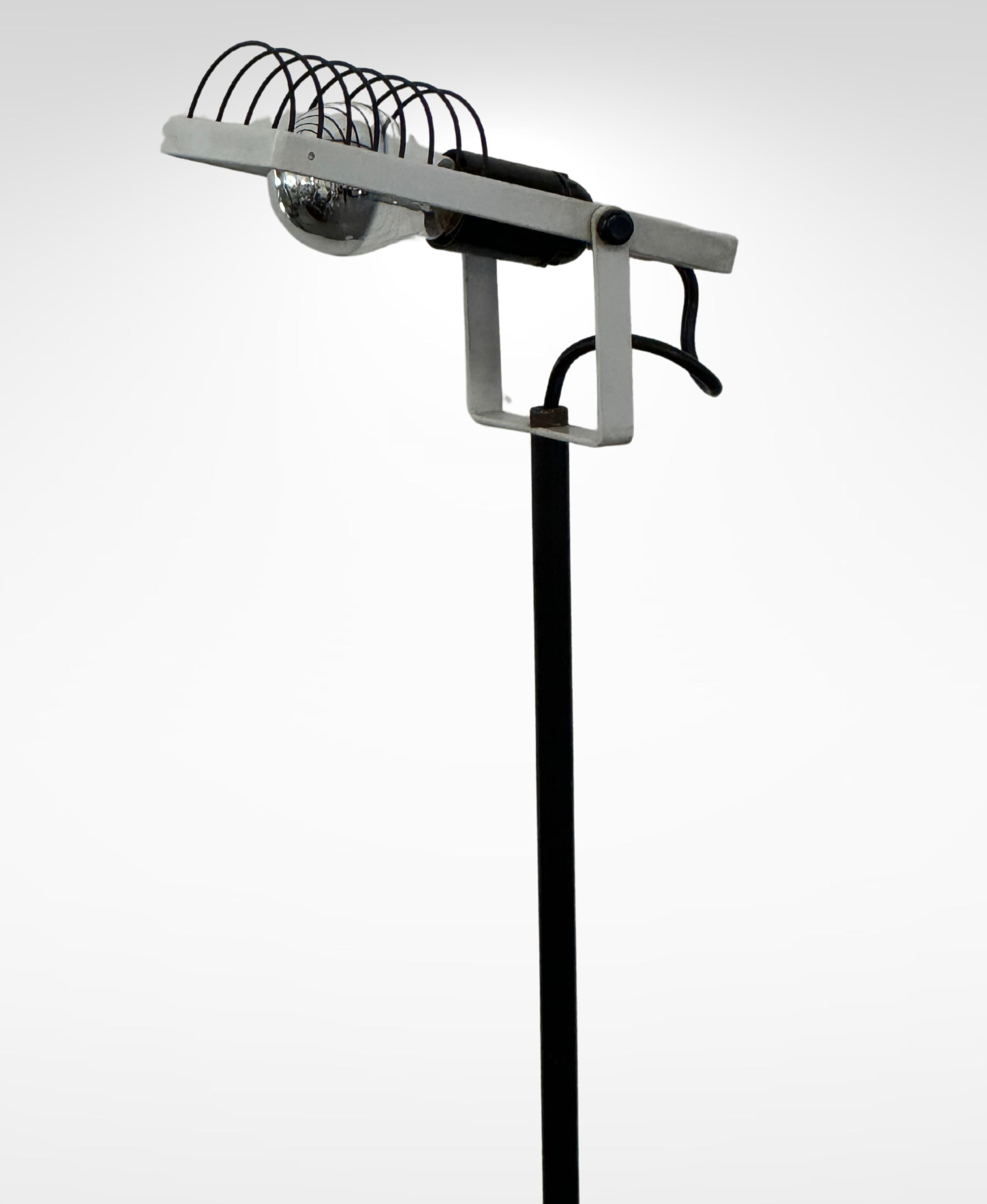 Steel Sintesi Terra by Ernesto Gismondi for Artemide Floor Lamp