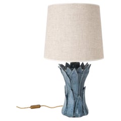 Tischlampe „Sintra“, 30 cm, hellblau und grün. Barracuda-Ausgabe.
