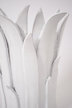„Sintra“ 40 cm Wandleuchte, weiß, Barracuda-Edition.