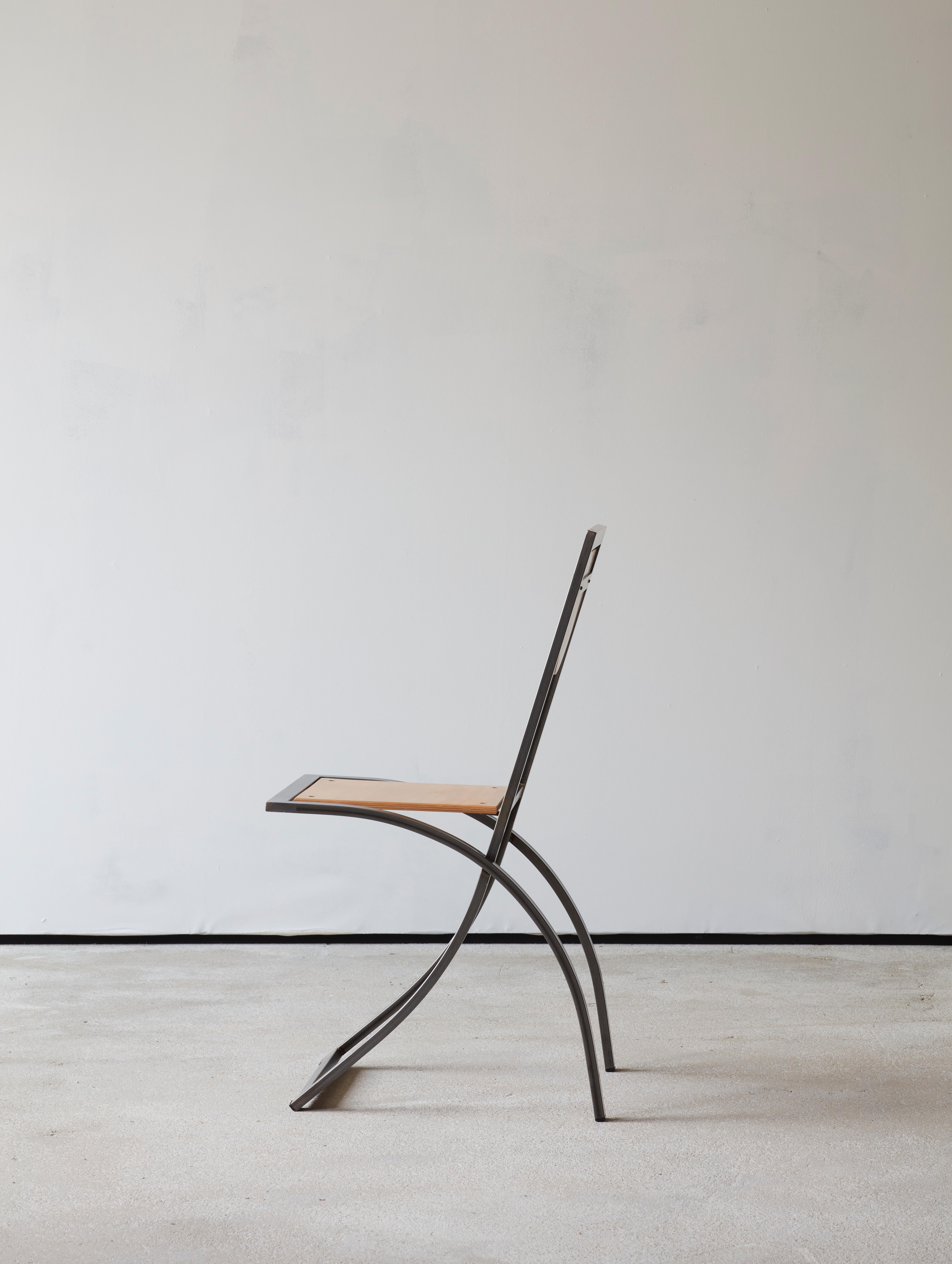 Post-Modern Sinus chairs by Karl Friedrich Förster For Sale