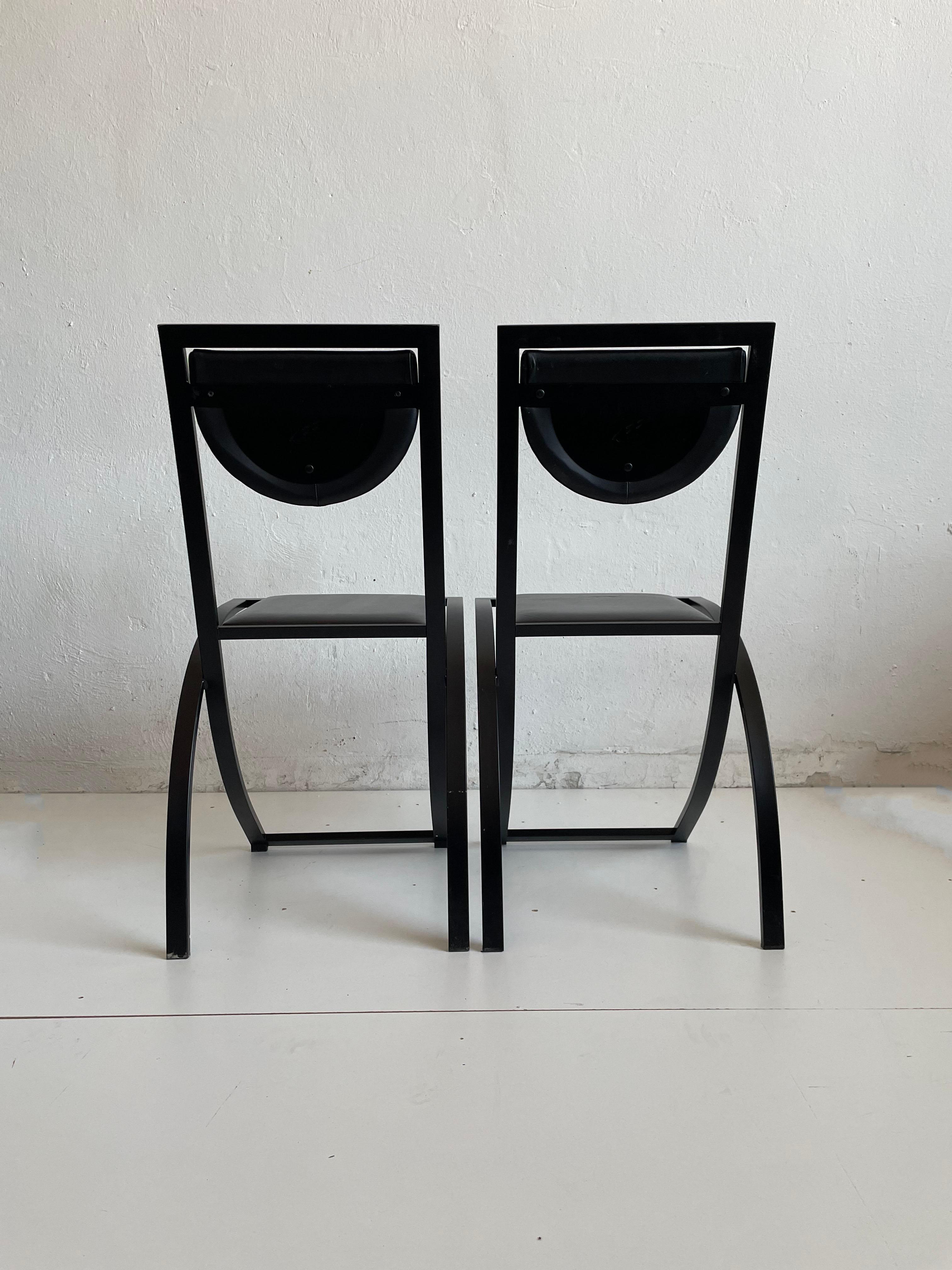 Sinus Dining Chairs from KFF, 1990s, Set of 2 3