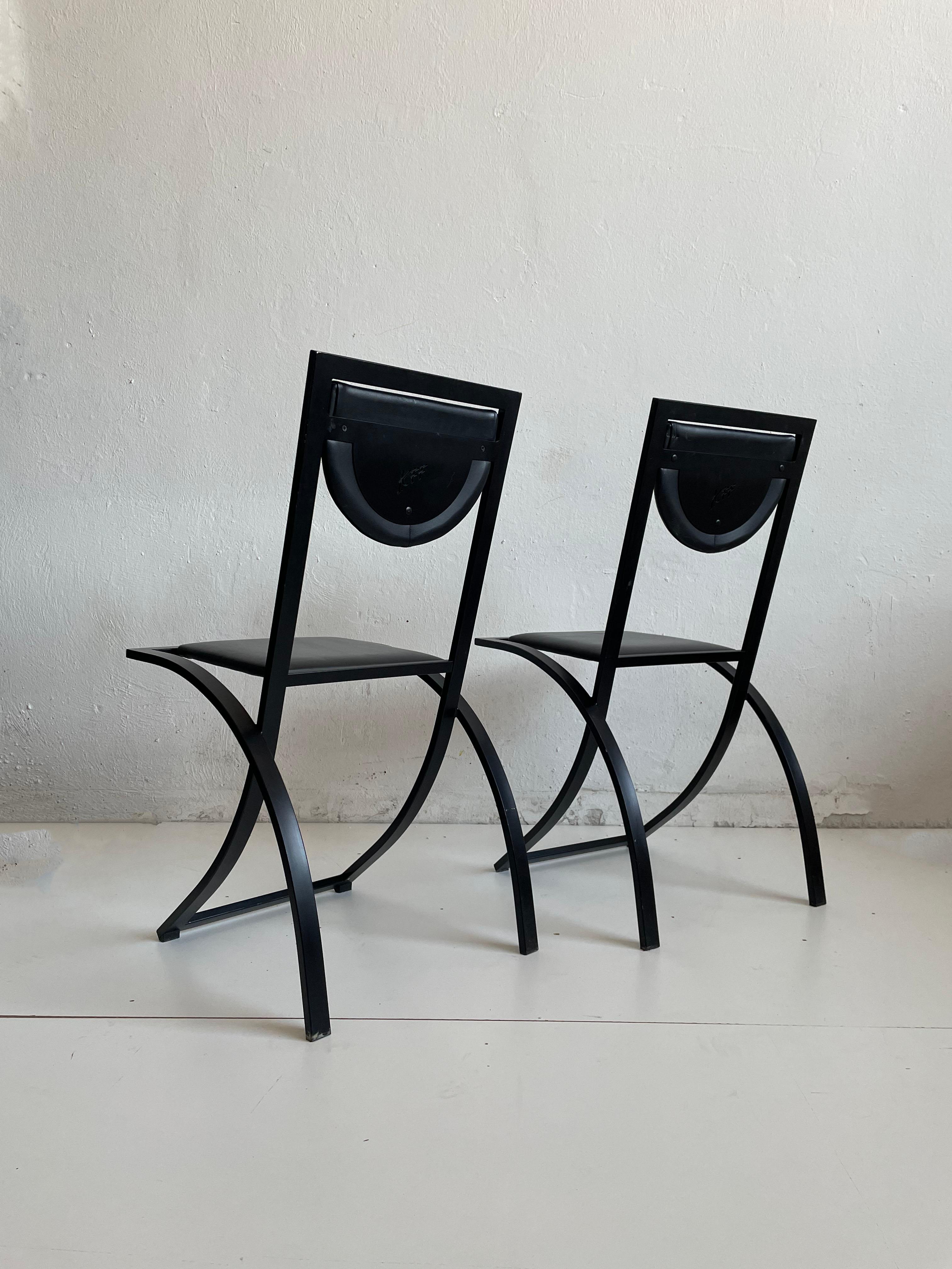 Sinus Dining Chairs from KFF, 1990s, Set of 2 5