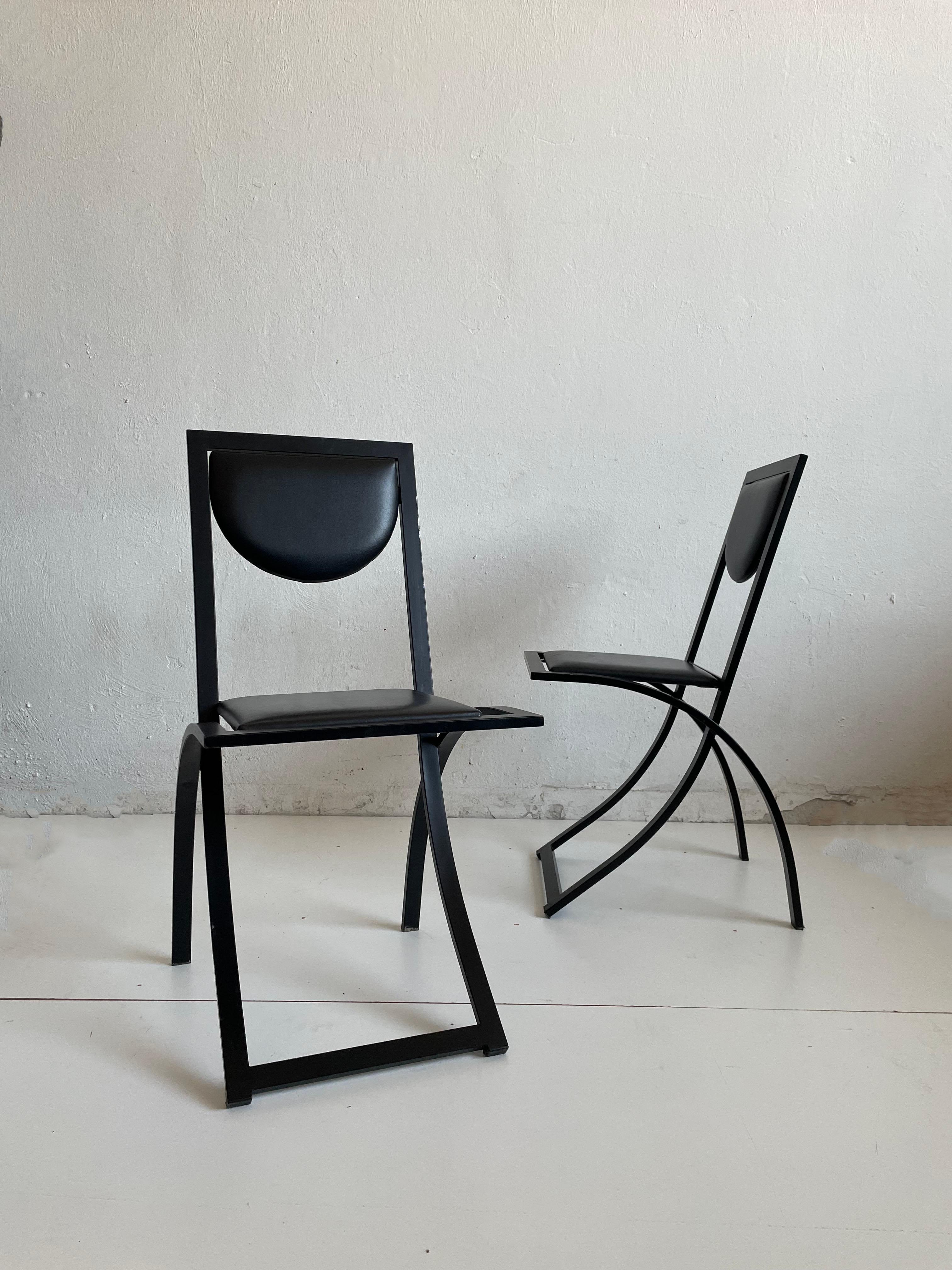 Sinus Dining Chairs from KFF, 1990s, Set of 2 6