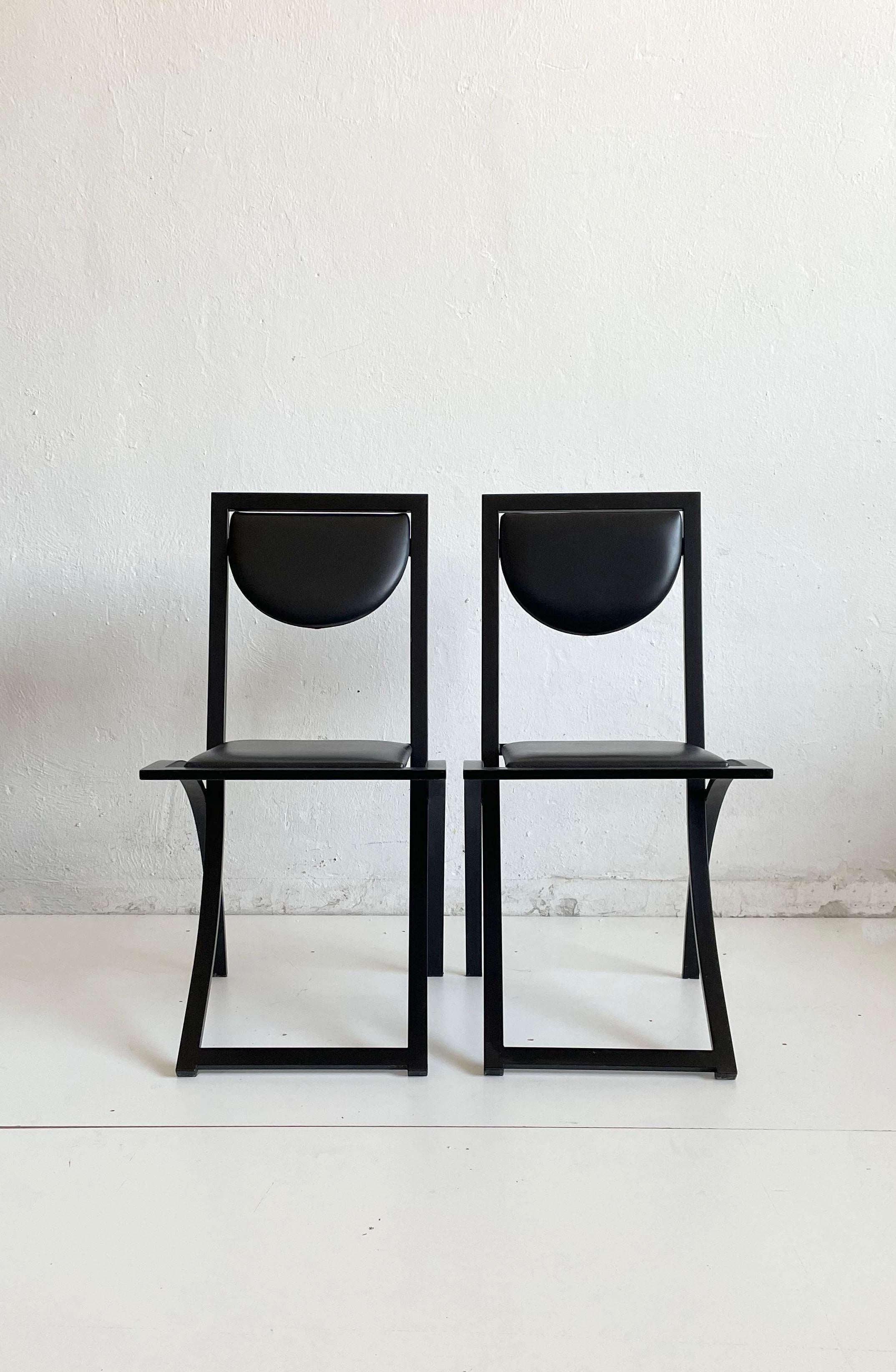 German Sinus Dining Chairs from KFF, 1990s, Set of 2