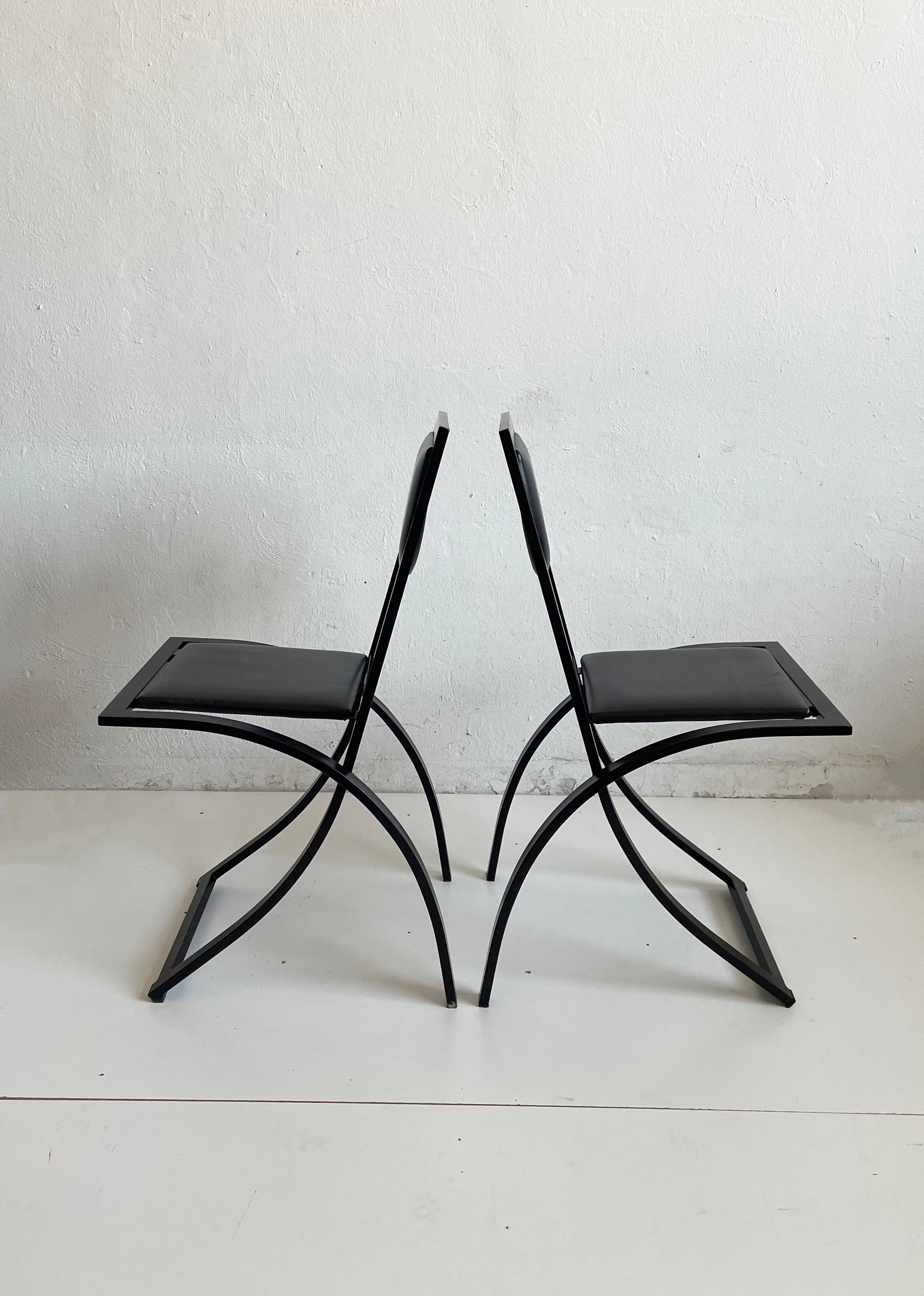 Sinus Dining Chairs from KFF, 1990s, Set of 2 1
