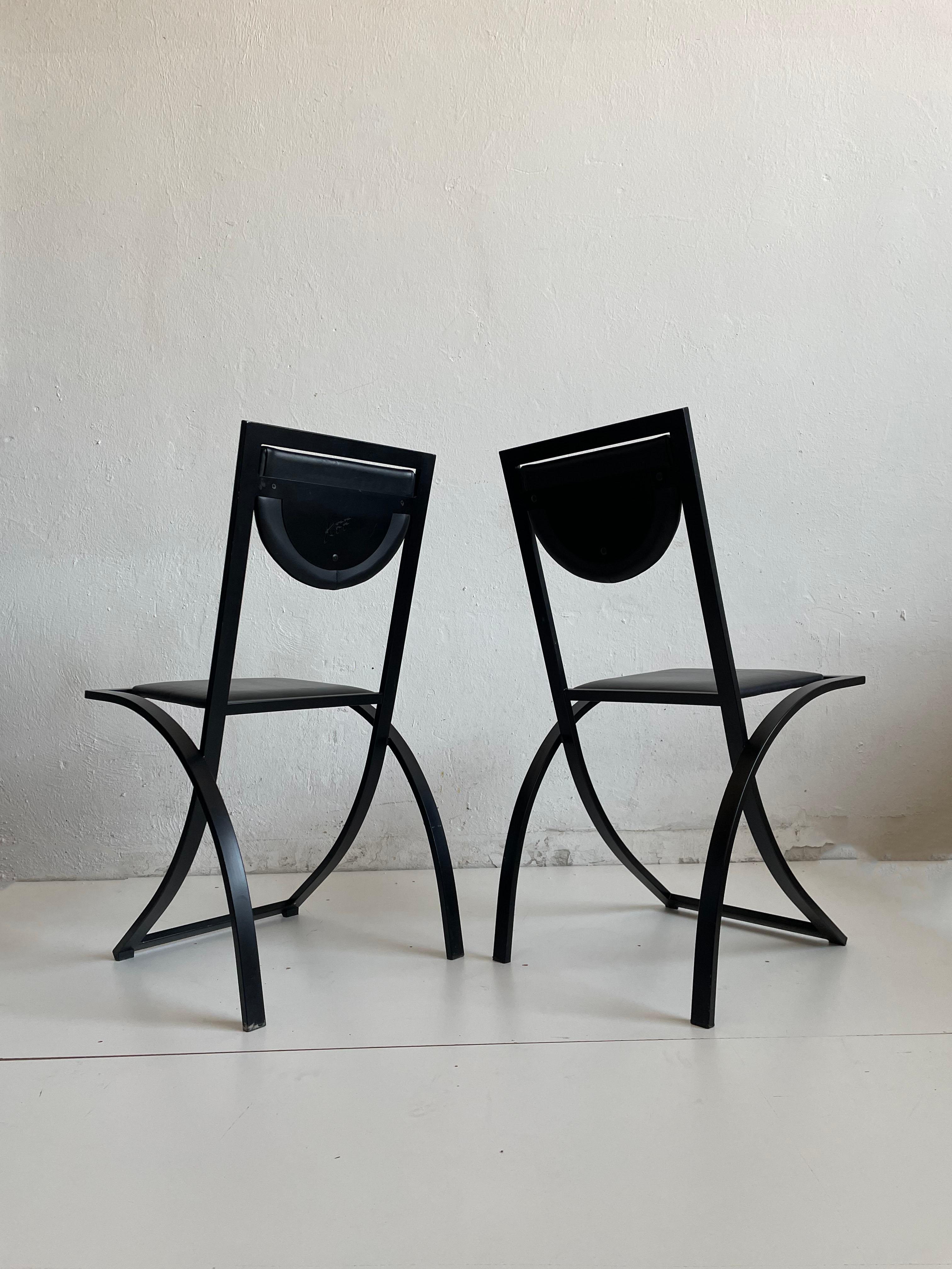 Sinus Dining Chairs from KFF, 1990s, Set of 2 2