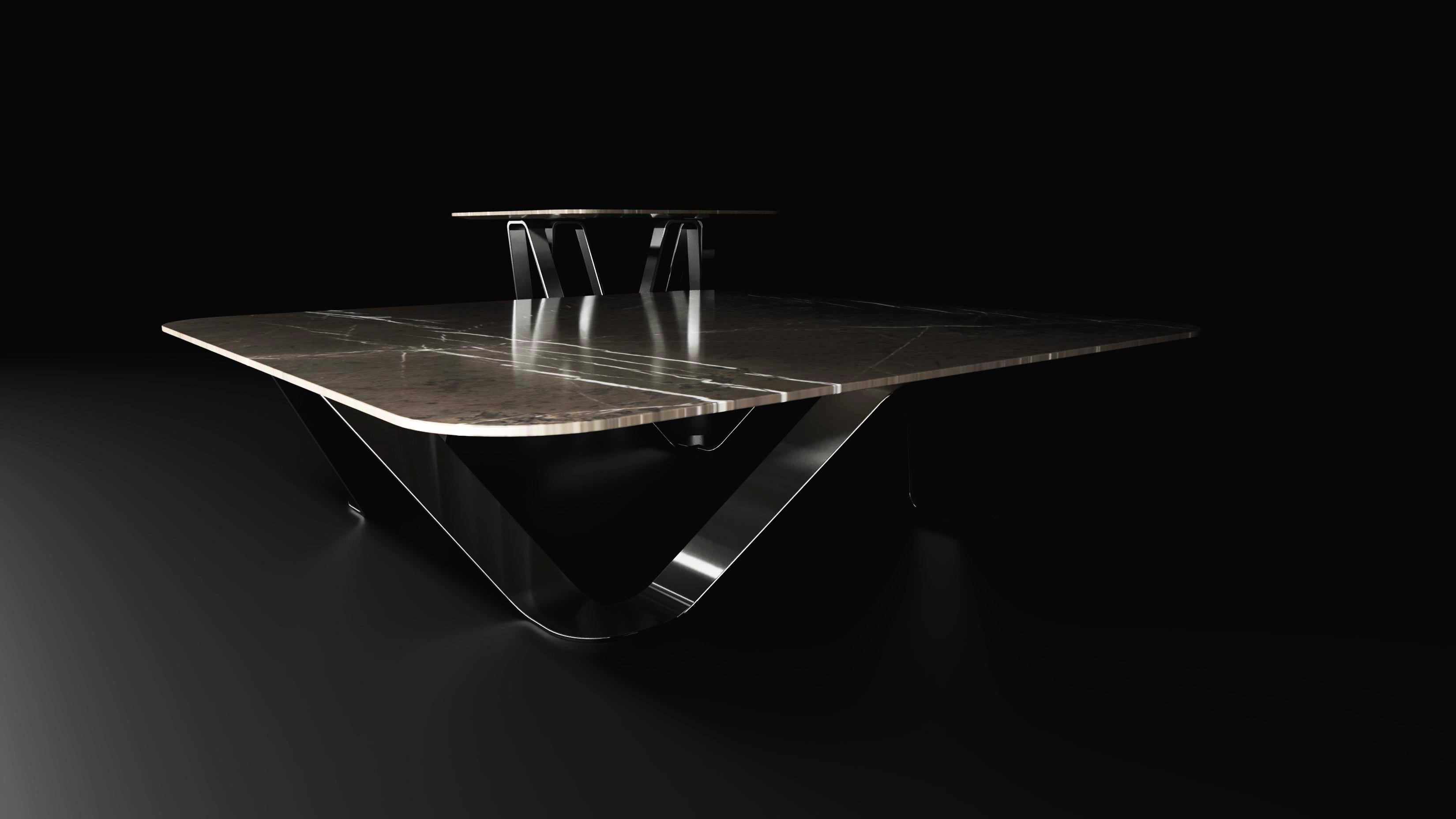 British Sinusoid Centre Table by Grzegorz Majka For Sale