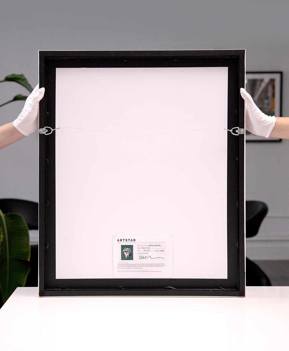 Libertad - Abstract Print Negro de Siobhan O'Dwyer