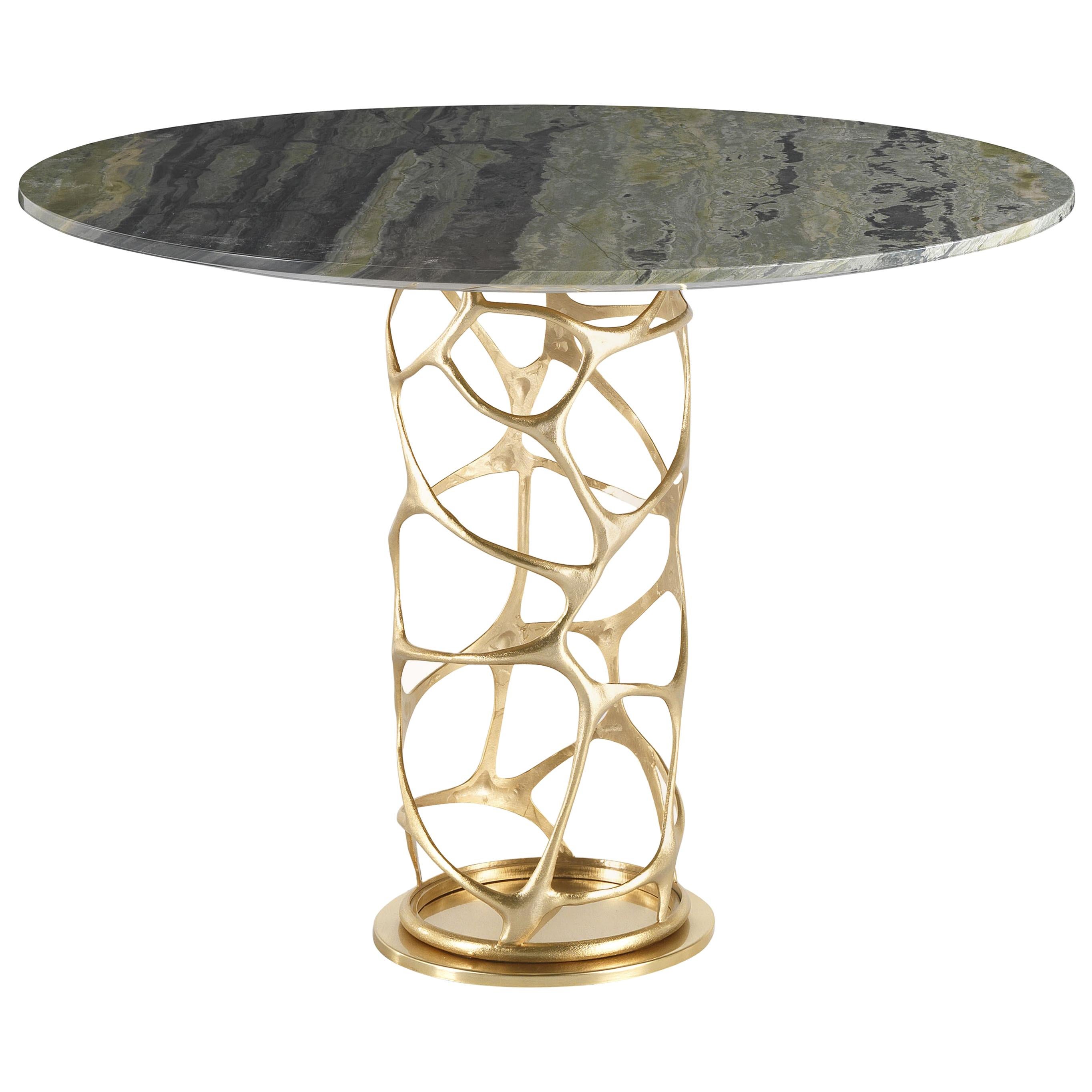 21st Century Sioraf Side Table with Metal Base by Roberto Cavalli Home Interiors