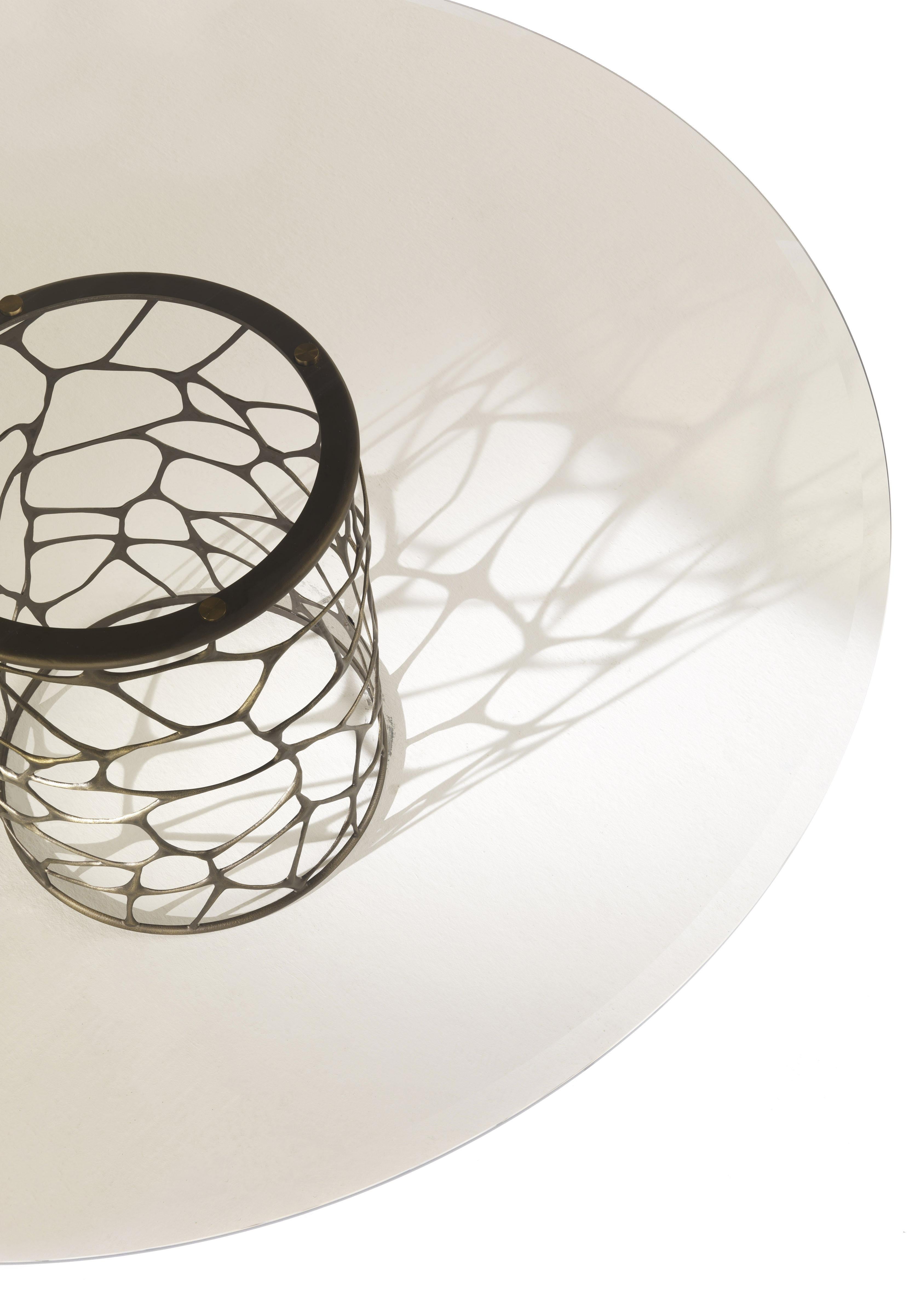 Sioraf-Esstisch aus Metall des 21. Jahrhunderts von Roberto Cavalli Home Interiors (Moderne) im Angebot