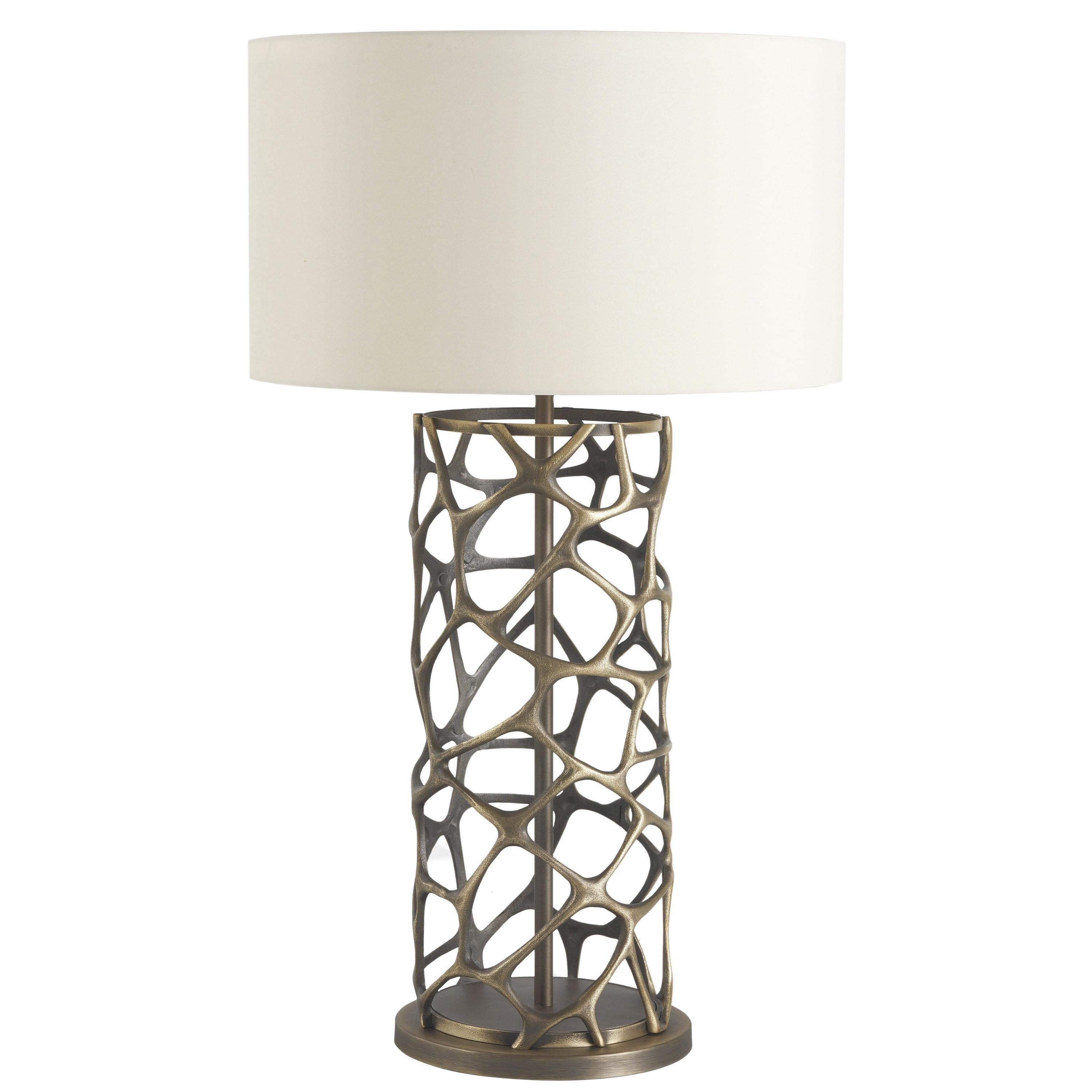 21st Century Sioraf.3 Table Lamp in Brass by Roberto Cavalli Home Interiors 