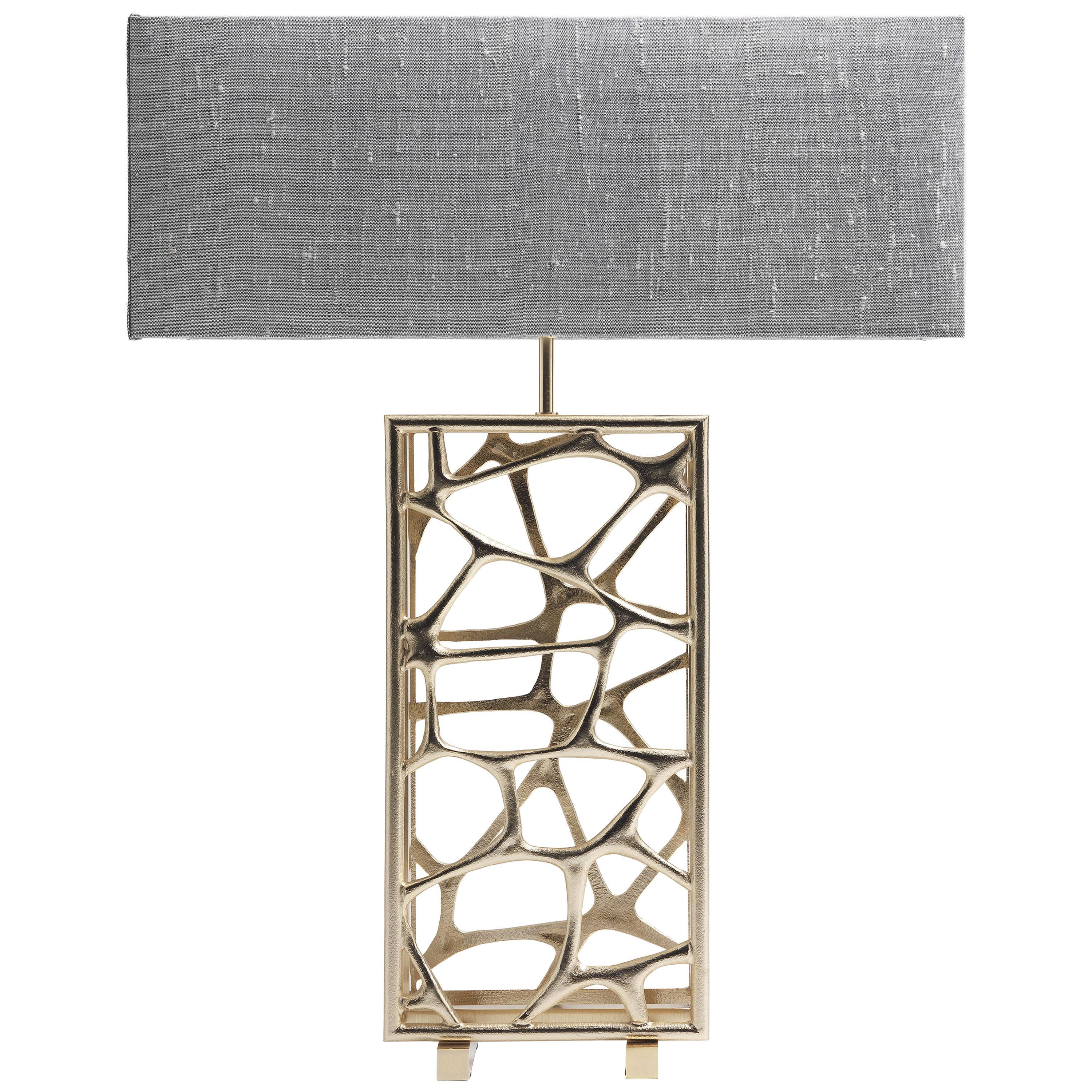 21st Century Sioraf.4 Table Lamp in Brass by Roberto Cavalli Home Interiors  For Sale
