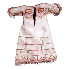 Quilled Sioux Native Authentic Child's Dress