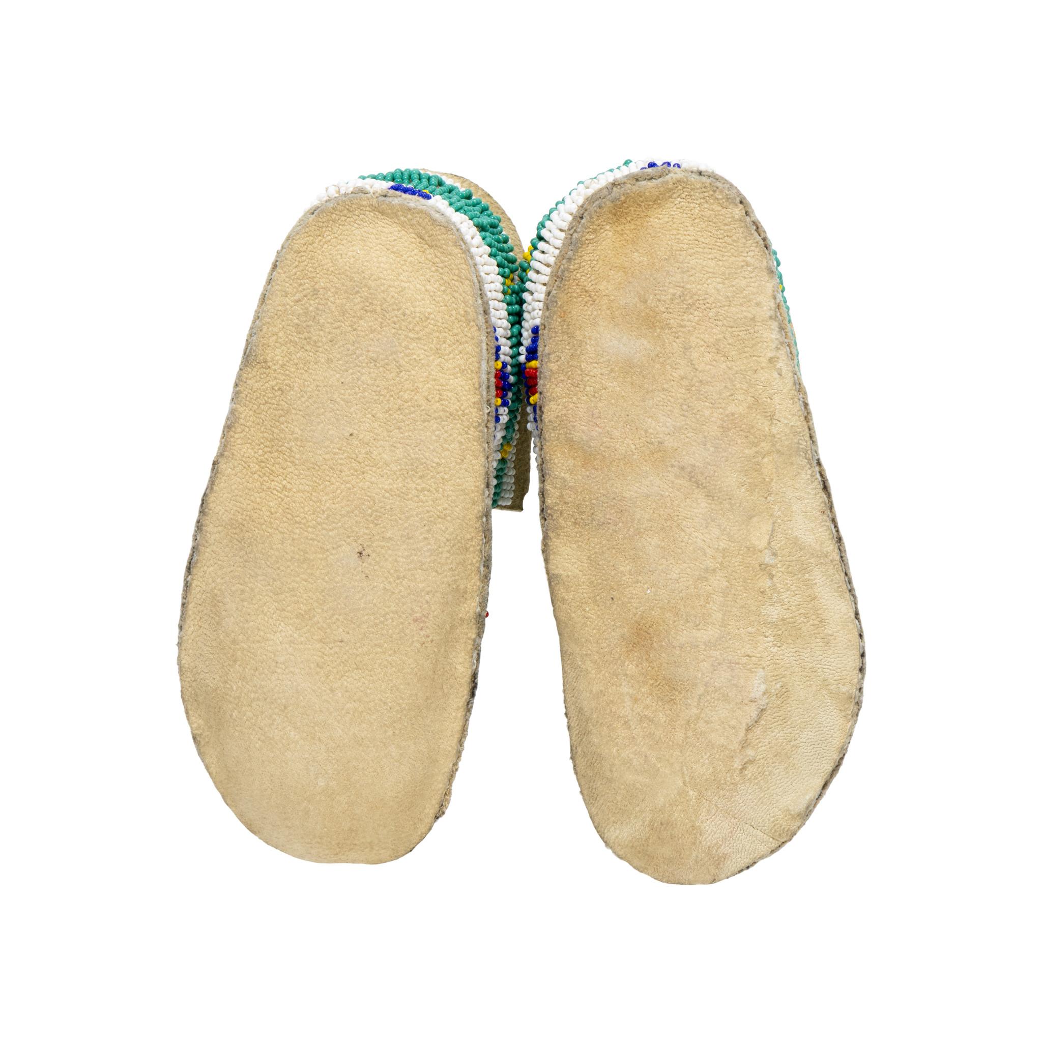 children's beaded moccasins