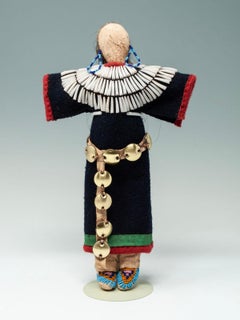 Poupée sioux par Emma Amiotte, Réserve indienne de Pine Ridge, Dakota du Sud