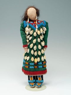 Sioux Doll by Emma Amiotte, Pine Ridge Indian Reservation, S. Dakota
