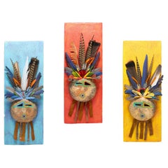 Sioux Shaman's Masks by Doug Fountain