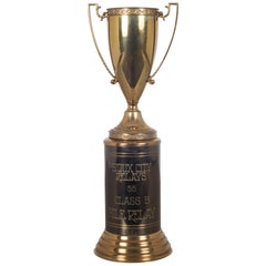 Retro "Siouxe City Relays 1955" Brass Trophy
