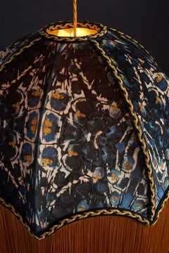 Siouxsie Lampshade with Fringing - Extra Large (22")