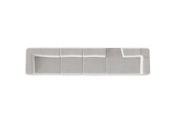 Modern Velvet Siphon Modular Sofa by Caffe Latte