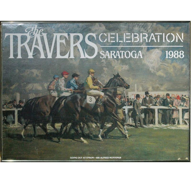 Sir Alfred James Munnings Animal Print - The Travers 1988