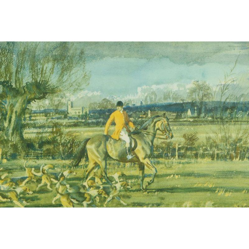 Sir Alfred James Munnings
Going Home
Collotype on paper
Signed LR in pencil

Print Sz: 14 3/4