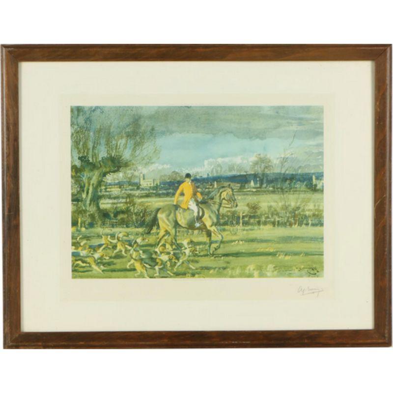 Sir Alfred James Munnings Collotype "Going Home" - Print by Sir Alfred Munnings