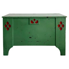 Sir Ambrose Heal - Arts and Crafts Design blanket chest