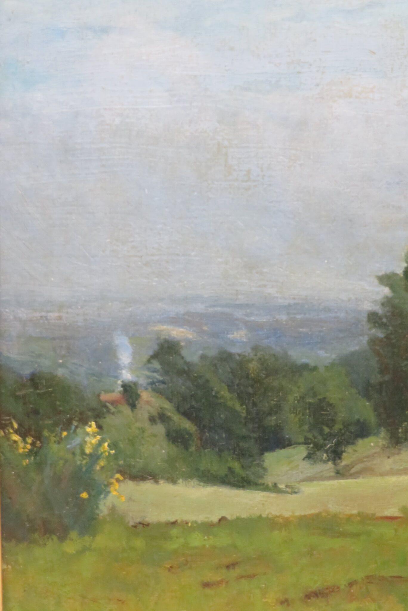 KÜNSTLER: Sir Arthur Lucas (1845-1922) Englisch
TITEL: :Von Chapelwood Manor, Nutley, Uckfield East Sussex