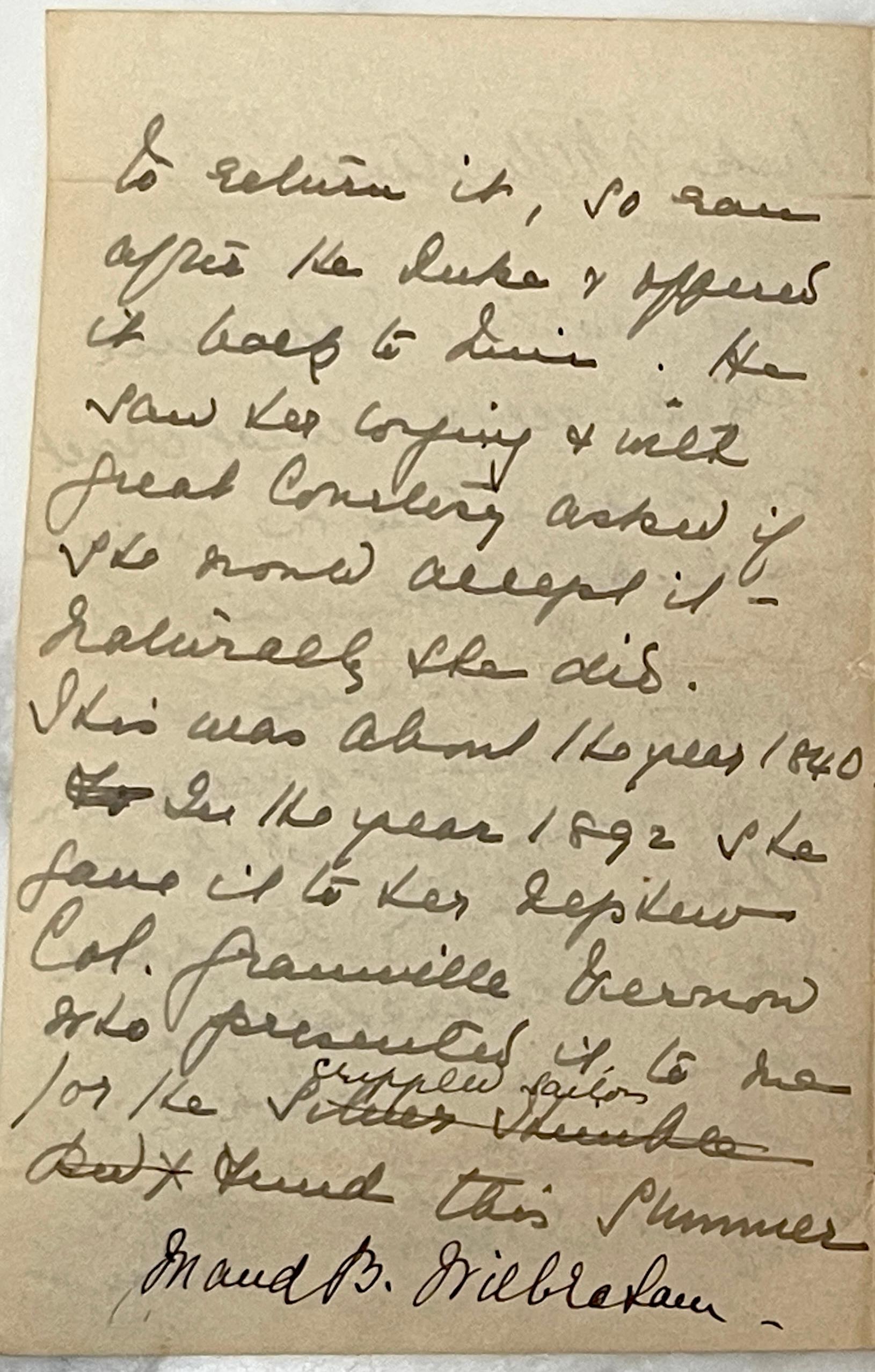 Mouchoir en soie de Sir Arthur Wellington, 1er duc de Wellington, encadré en vente 7
