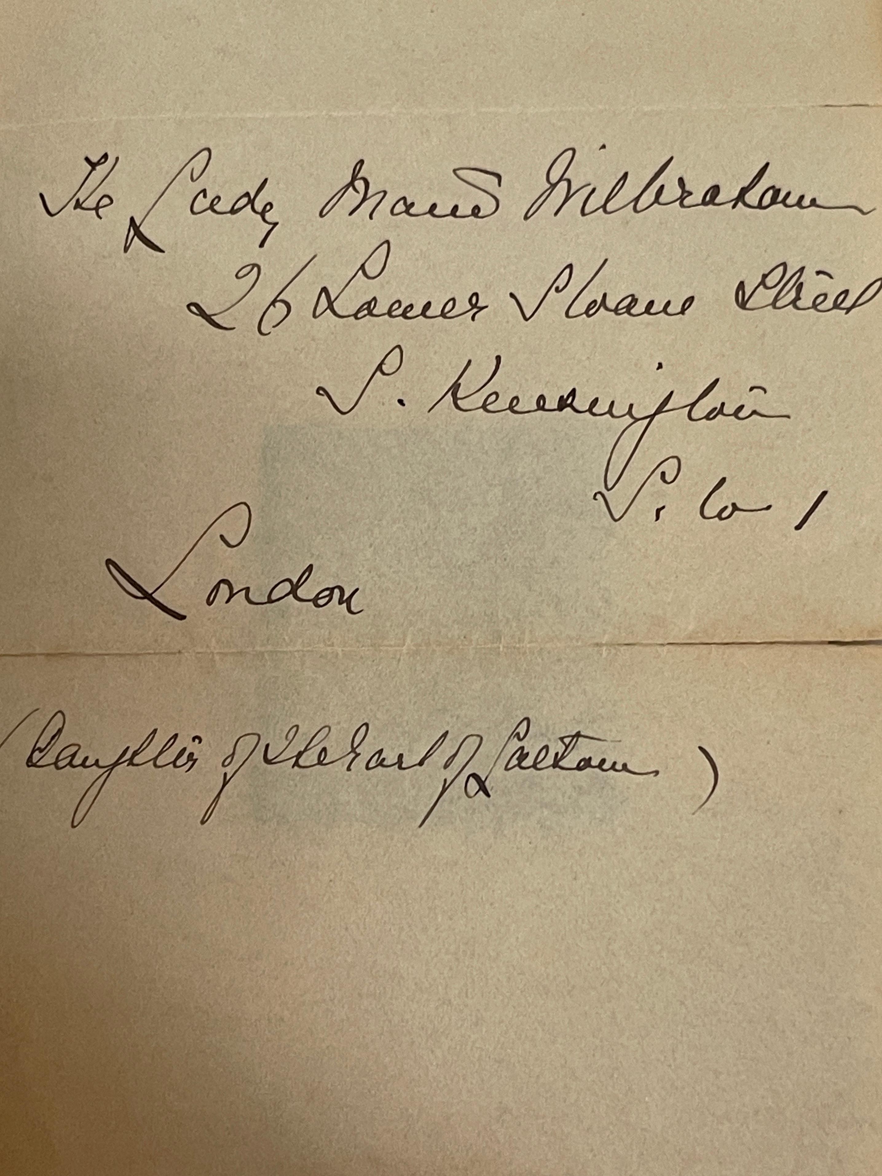 Mouchoir en soie de Sir Arthur Wellington, 1er duc de Wellington, encadré en vente 8