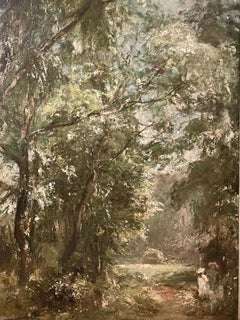 Path Through Willow Trees, Été