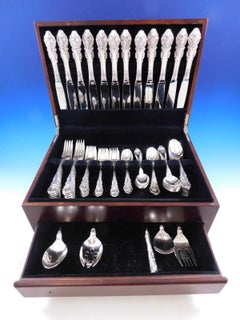Sir Christopher by Wallace Sterling Silver Flatware Set 12 Service 65 Pcs Dinner